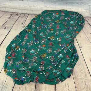 Posh Peanut Sports Robots Bamboo Crib Sheet